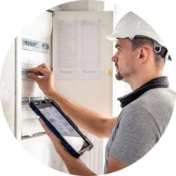 Eletricista predial na cidade realizando serviços elétricos perto de você